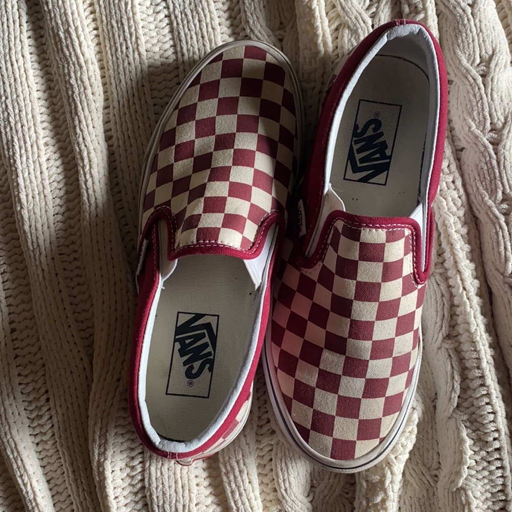 Checkered vans